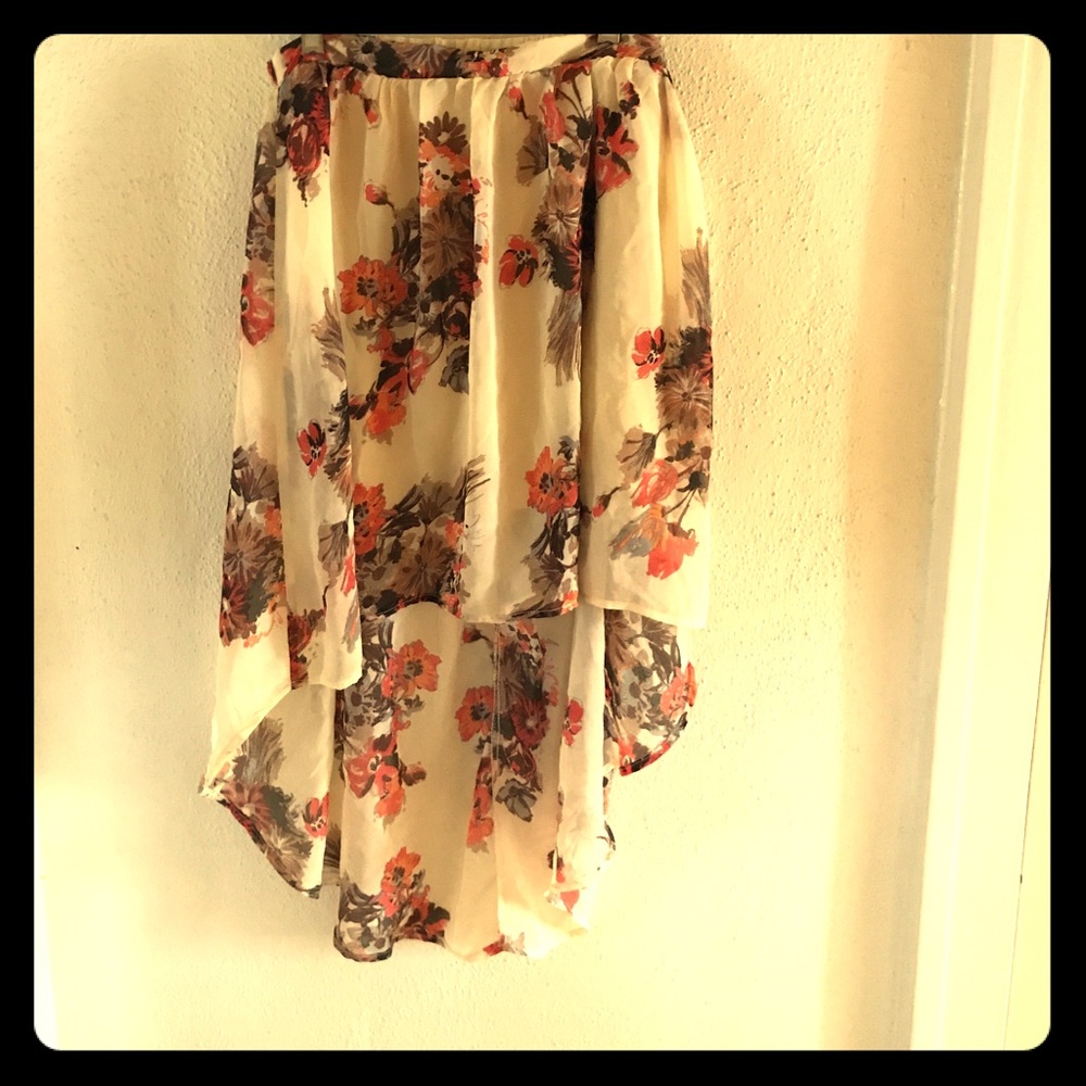 Old Navy High Low Mini Skirt Size XL- new!